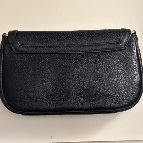 Tory Burch Black Leather Wristlet - Picture 2 of 4